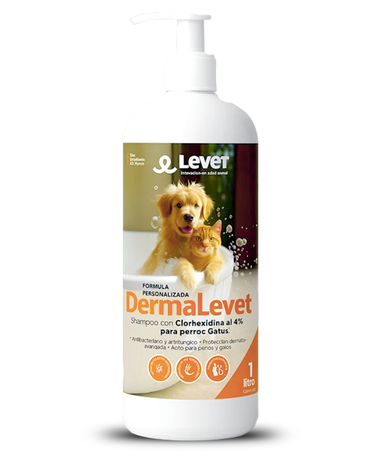 Shampoo antiséptico medicado con clorhexidina es el aliado perfecto para el cuidado de la piel de tu mascota. Su poderosa fórmula combate eficazmente las infecciones bacterianas, tanto superficiales como profundas, ayudando a mantener la piel saludable y libre de microorganismos.