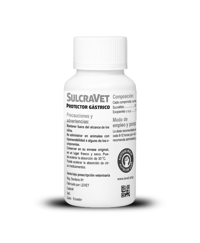 sucralfato Gastritis, esofagitis de reflujo, duodenitis, daños estomacales postoperatorios, úlceras, que pueden originarse debido al estrés, a largo plazo con medicamentos antiinflamatorios no esteroidales, gastrónomas y mastocitomas.