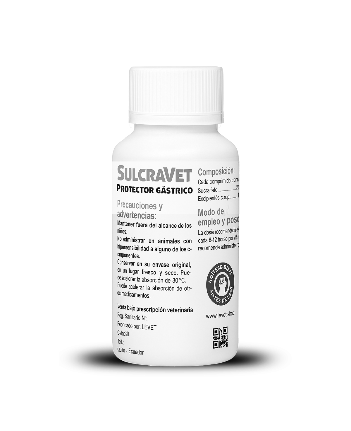 sucralfato Gastritis, esofagitis de reflujo, duodenitis, daños estomacales postoperatorios, úlceras, que pueden originarse debido al estrés, a largo plazo con medicamentos antiinflamatorios no esteroidales, gastrónomas y mastocitomas.